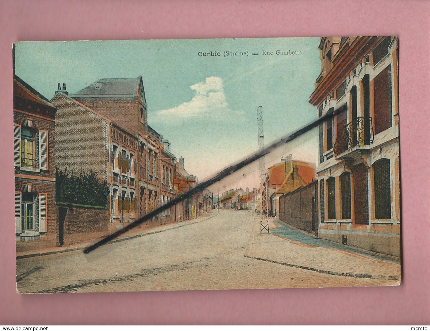 CPA - Corbie  -(Somme) - Rue Gambetta - Corbie