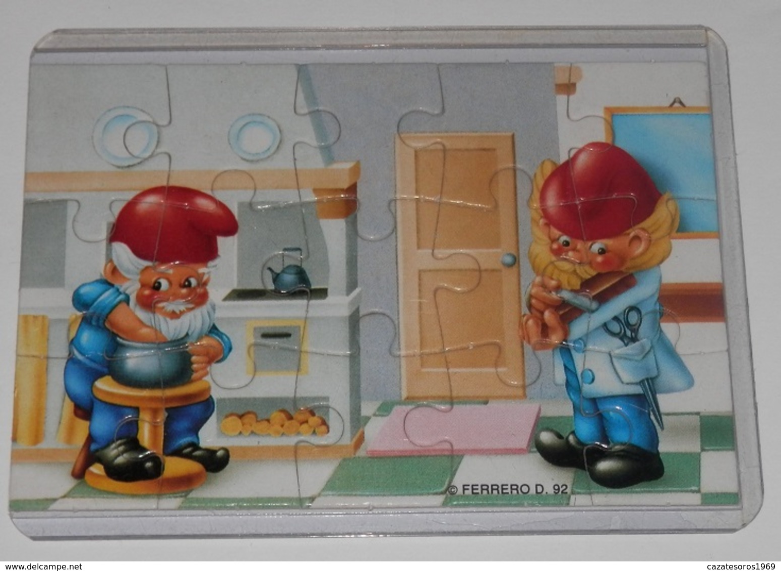 PUZZLE  KINDER SUPRISE   DE LE ANNE 1992 - Puzzles