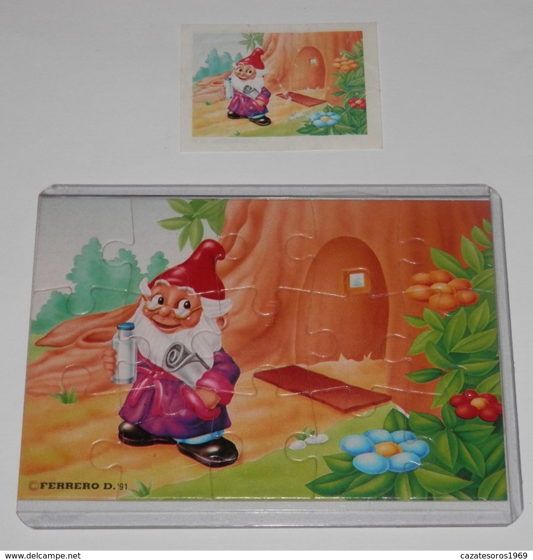 PUZZLE  KINDER SUPRISE   DE LE ANNE 1991 - Puzzles