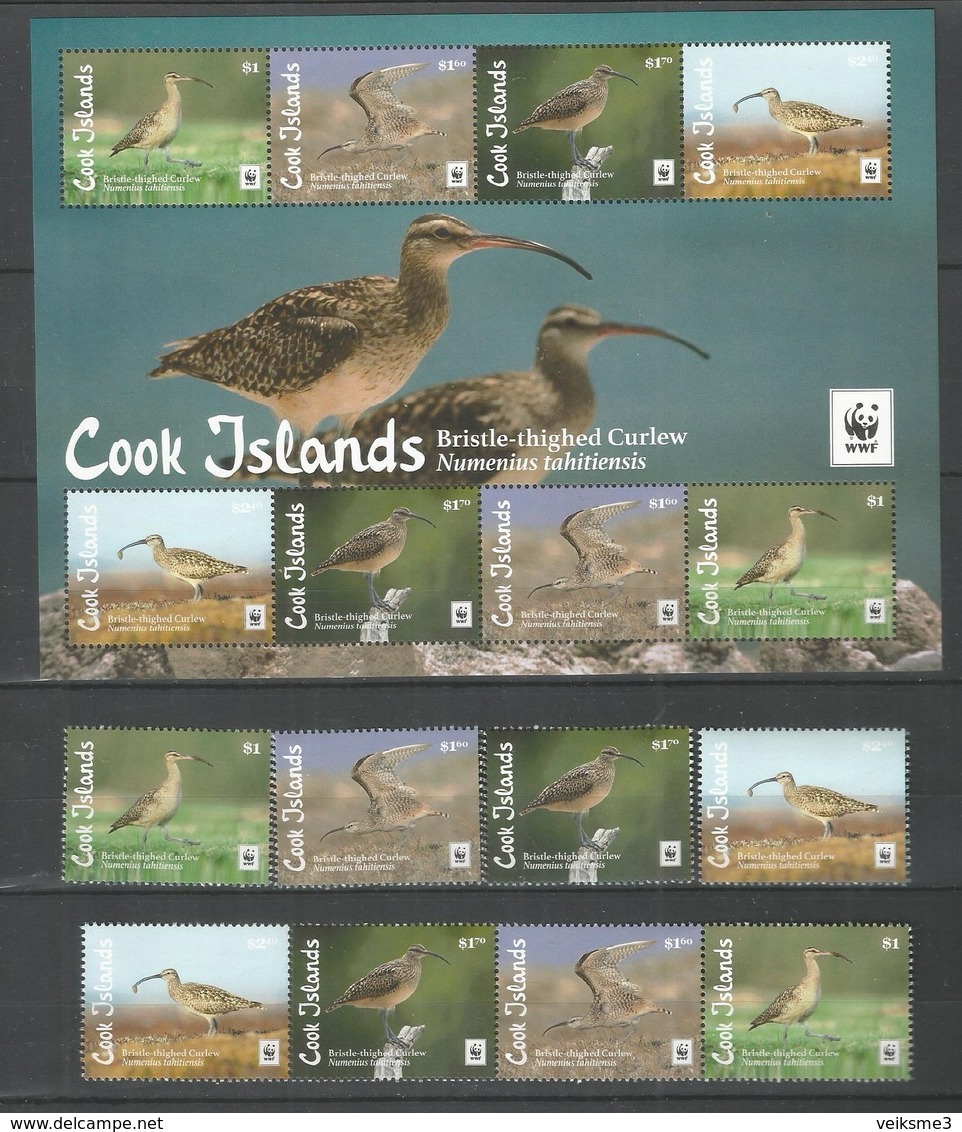 COOK ISLANDS - MNH - Animals - Birds - WWF - Other & Unclassified