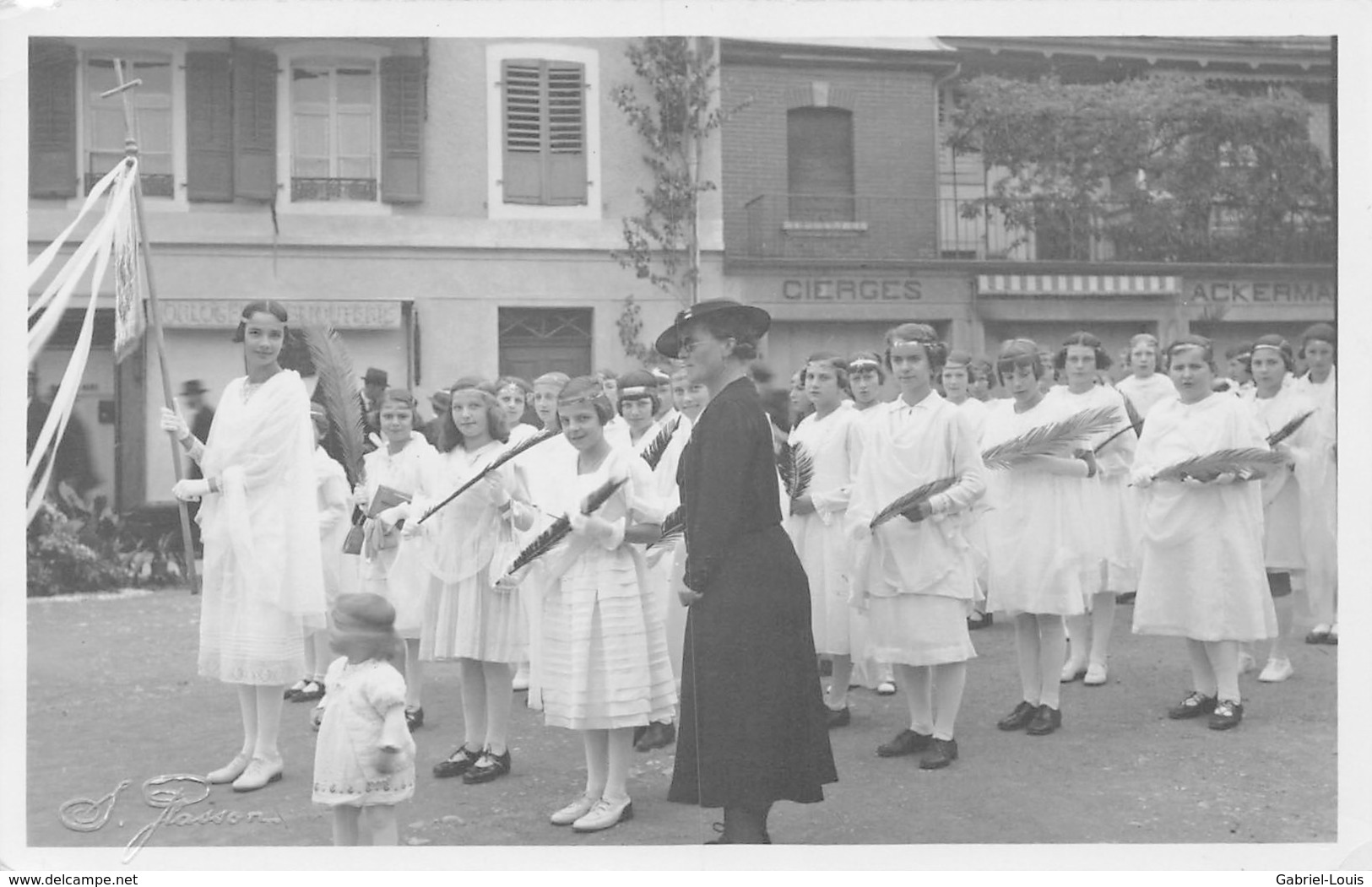 Bulle Fête-Dieu 11 Juin 1936 - Bulle