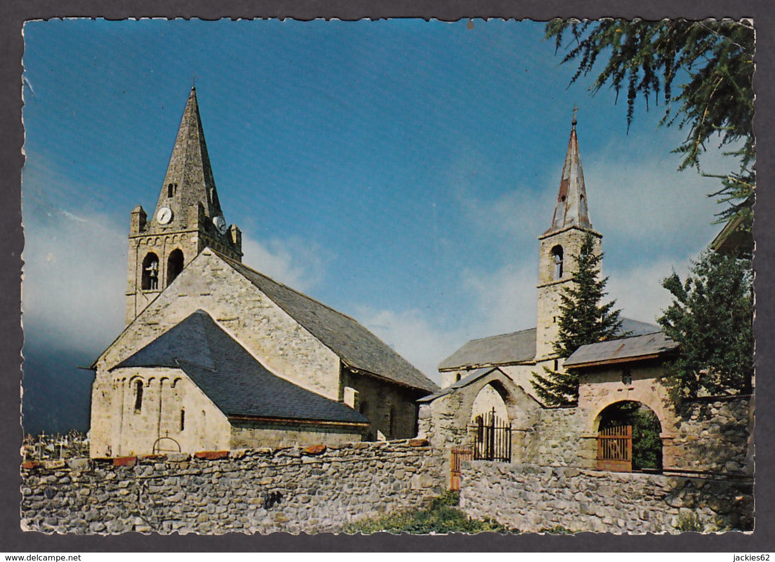 61541/ LA GRAVE, Eglise De La Grave Et Chapelle Des Pénitents - Altri & Non Classificati