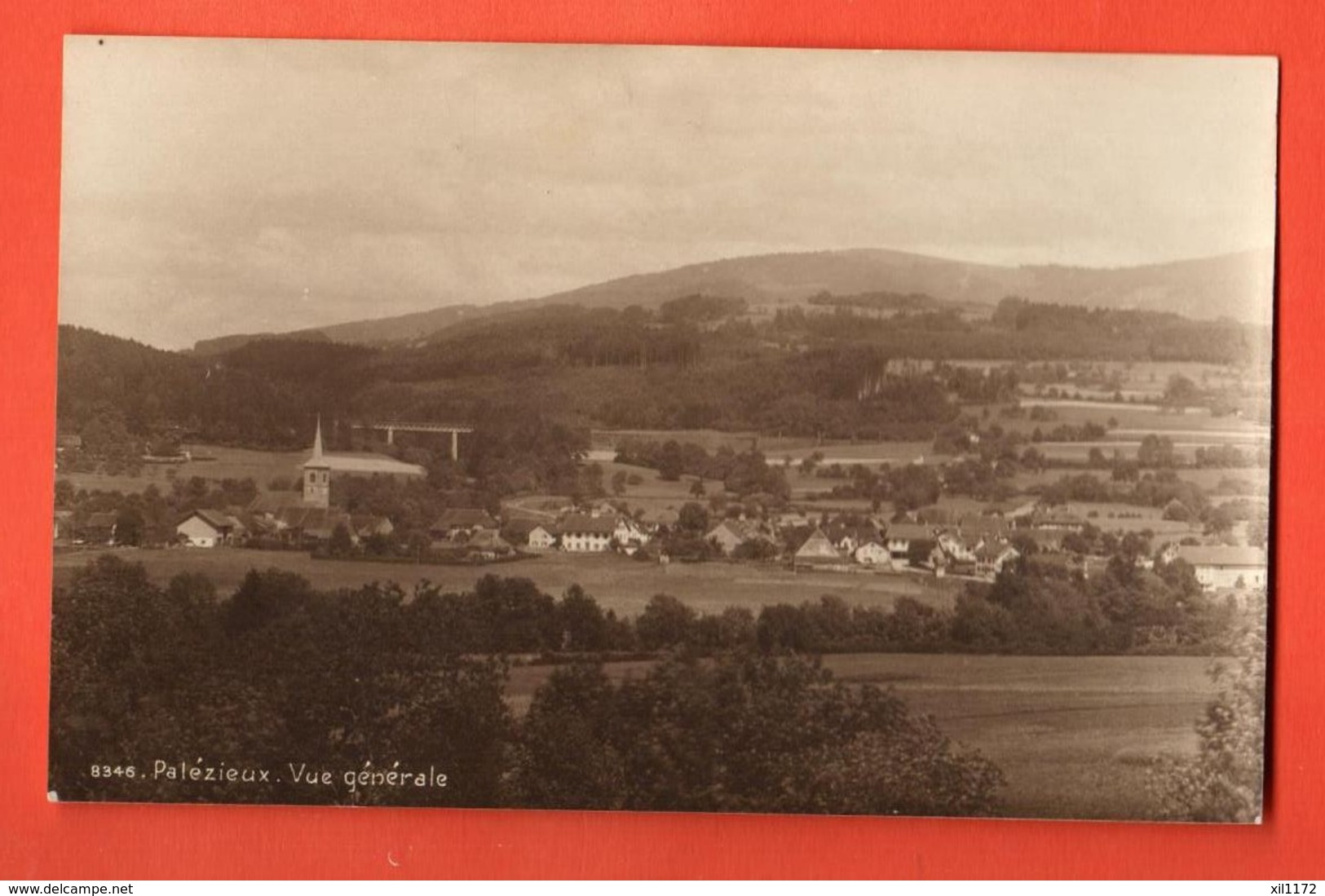 TSO-13  Palézieux Vue Générale  Perrochet-Matile 8346.  Non Circulé - Palézieux