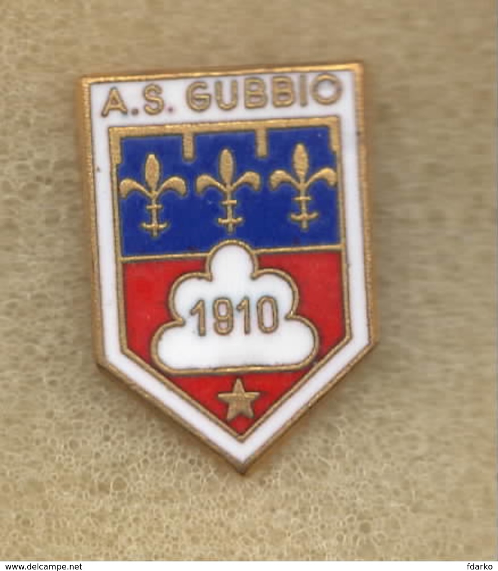 A.S. Gubbio Calcio Perugia Umbria Insignes De Football Badges Insignias De FÚtbol Fußball-Abzeichen SPILLONE - Calcio