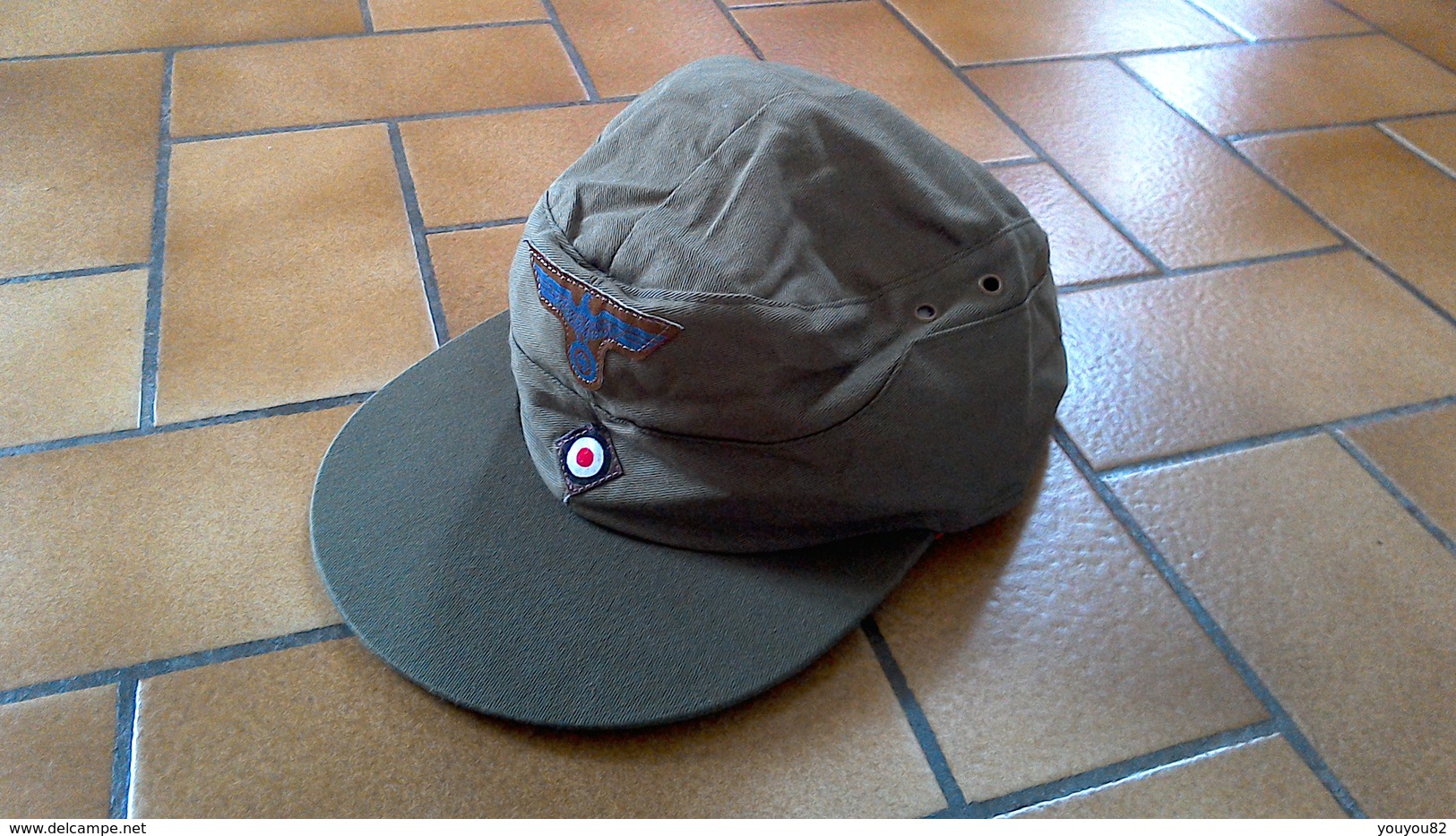 Casquette D'été Armée Allemande Wehrmacht Repro - Uniformes