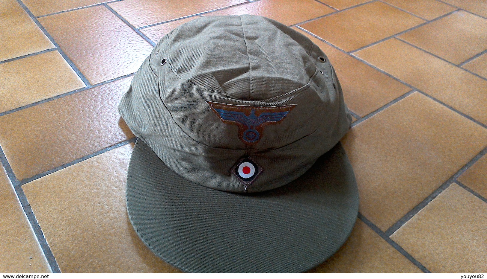 Casquette D'été Armée Allemande Wehrmacht Repro - Uniformes