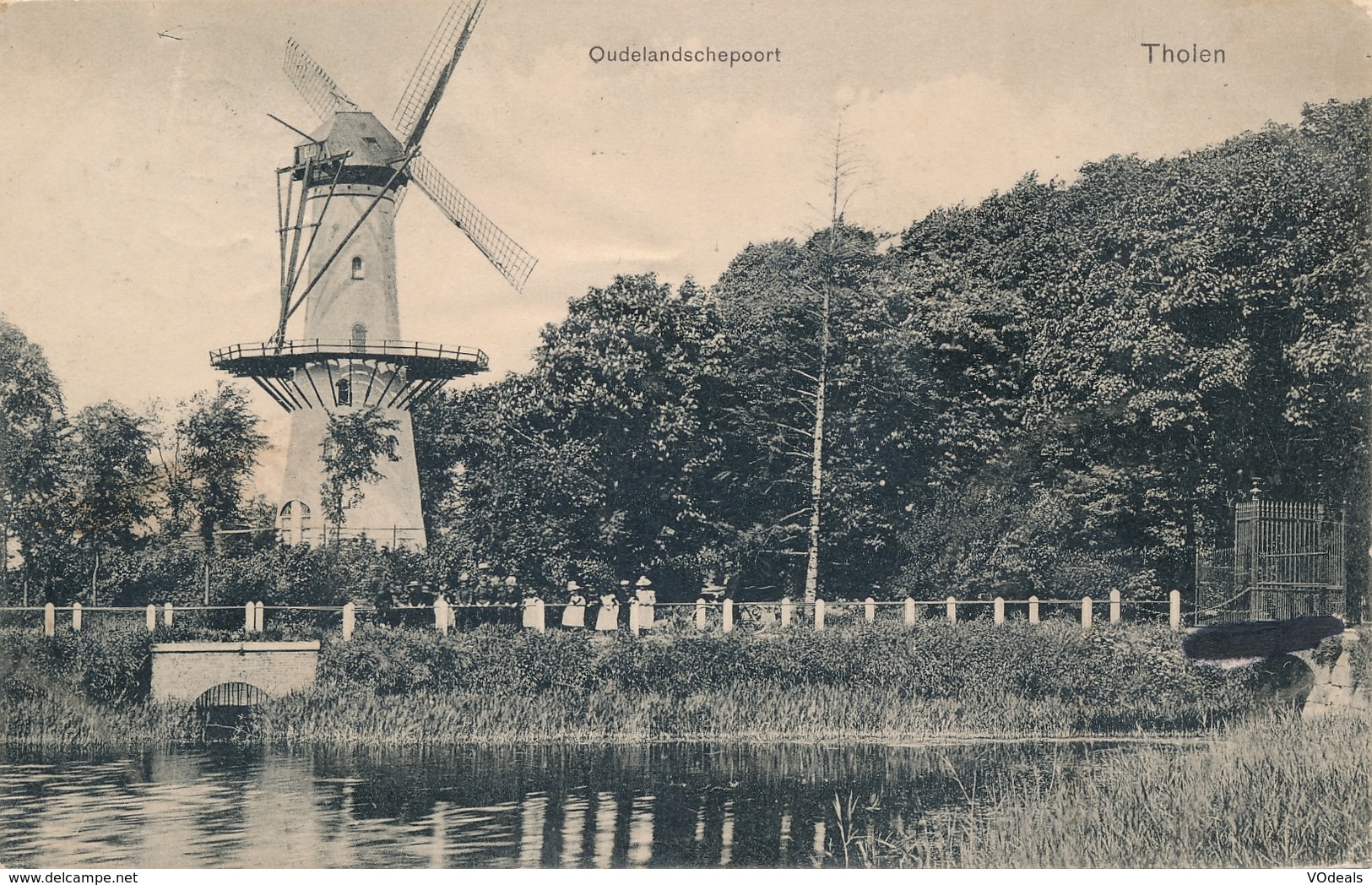 CPA - Pays-Bas - Tholen - Oudelandschepoort - Tholen