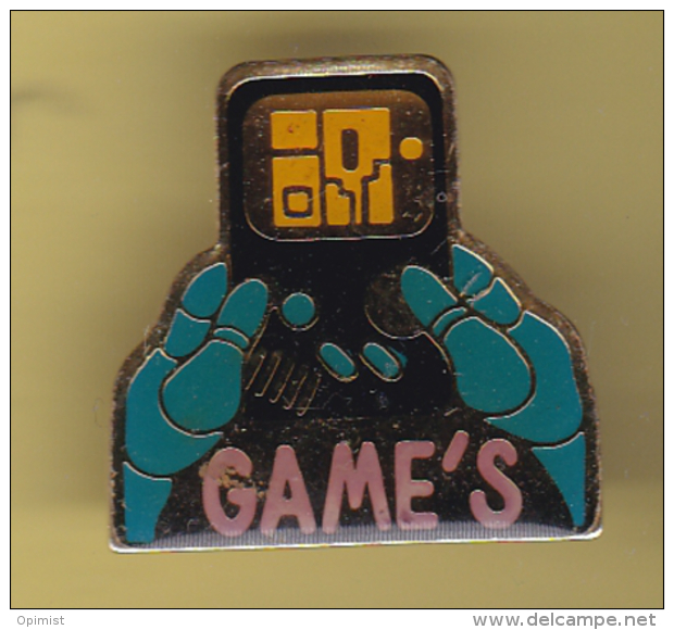 49576-Pin's.jeux.jouets.games - Jeux