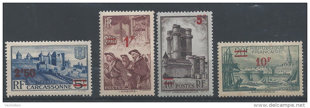 HH--544-. N° 489/92,   * , Cote 3.40 €, SCAN DU VERSO SUR DEMANDE, - Neufs