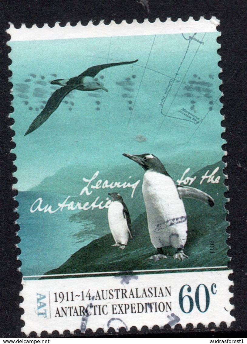 2011 AAT AUSTRALIA Bird Life At Island Very Fine Postally Used 60c Stamp - Oblitérés