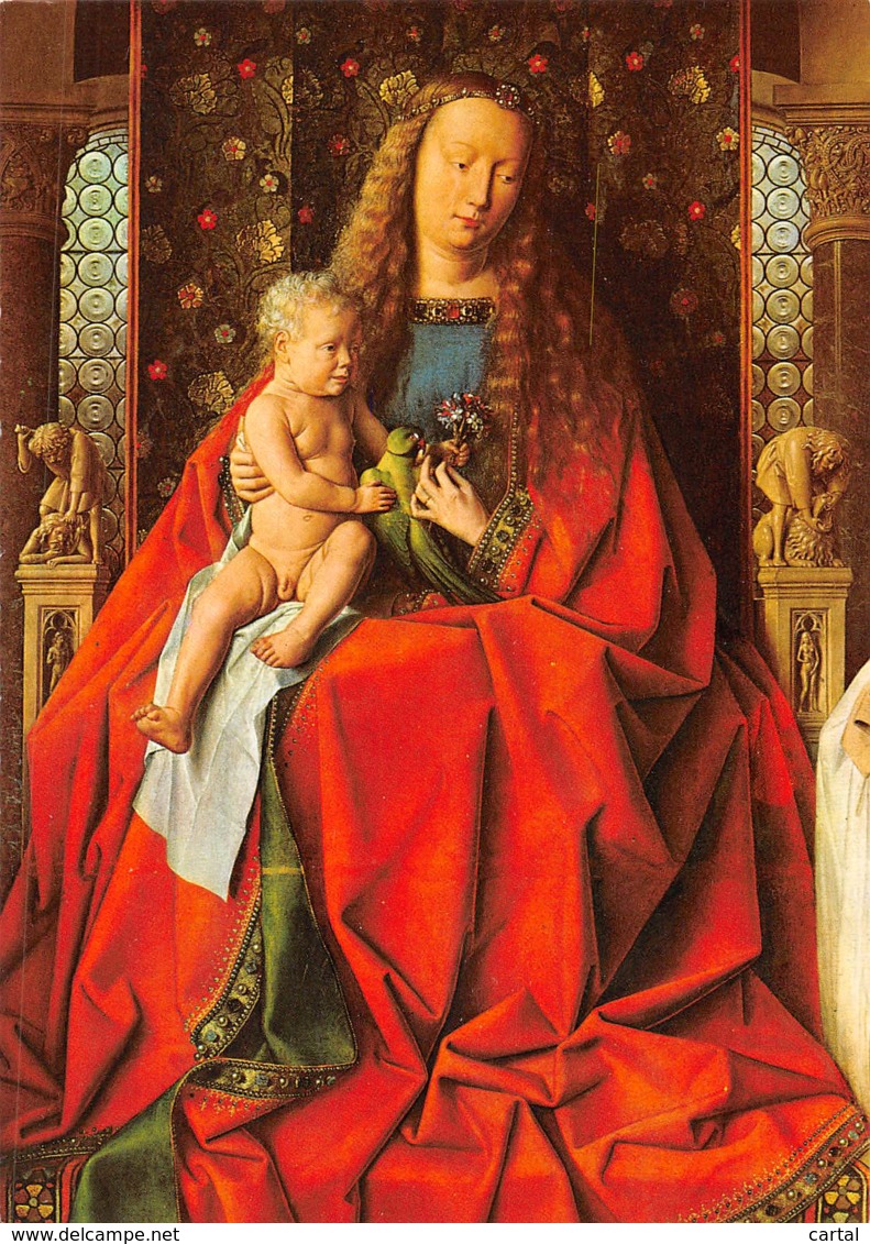 CPM - BRUGGE - Groeningemuseum - Jan VAN EYCK - Madonna Met Kanunnik Joris Van Der Paele - Brugge