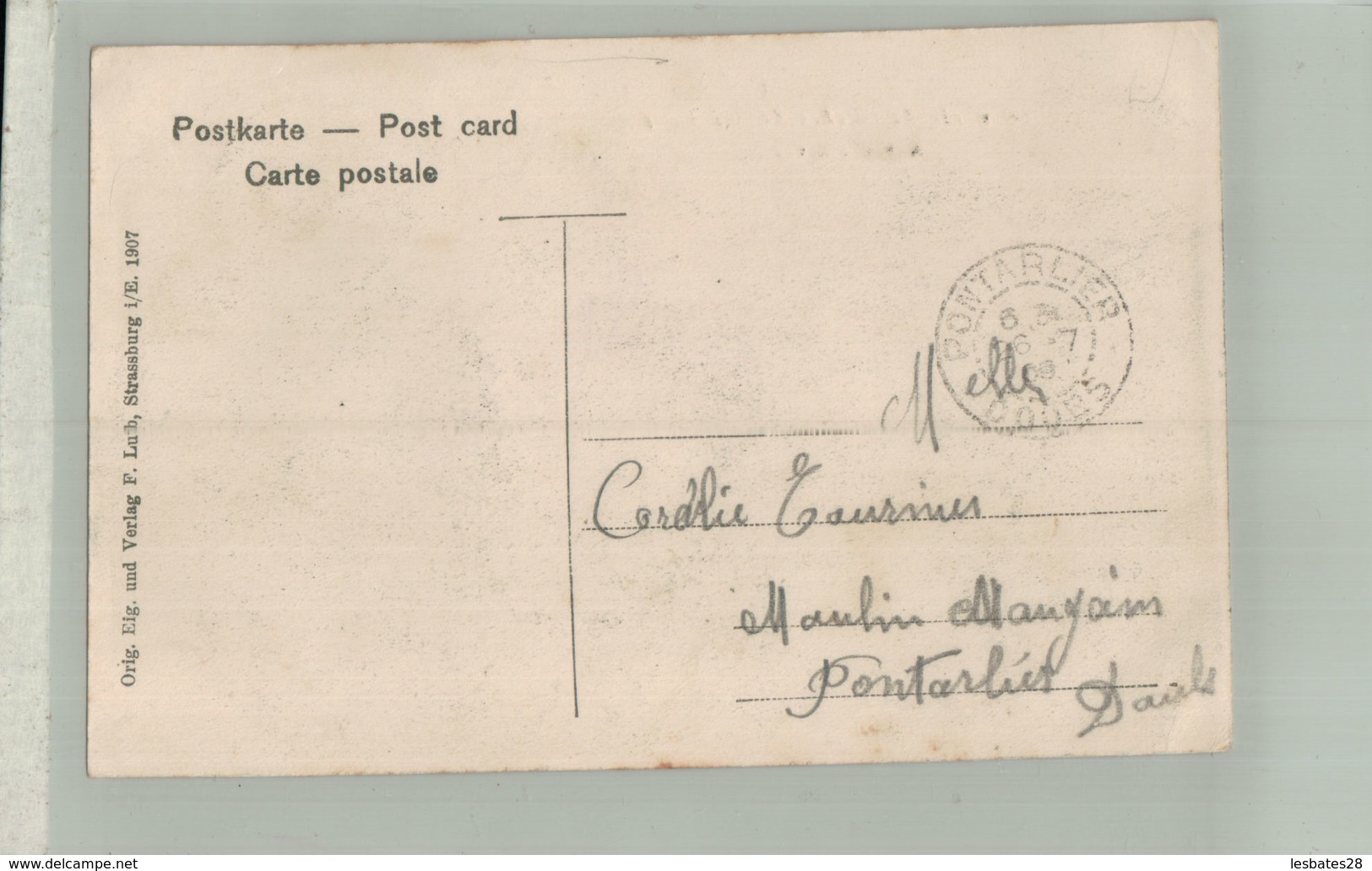 CPA  88  Souvenir De La Cote De Saint-Dié  -  Auberge Rivot- ( Signée à Gauche Bas Dreyschüt)    Aout 2019 55 - Saint Die