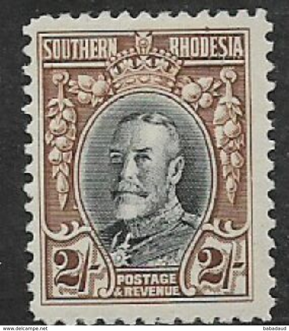 Southern Rhodesia, GVR, 1931, Field Marshal, 2/=, Perf 12, MH * - Southern Rhodesia (...-1964)