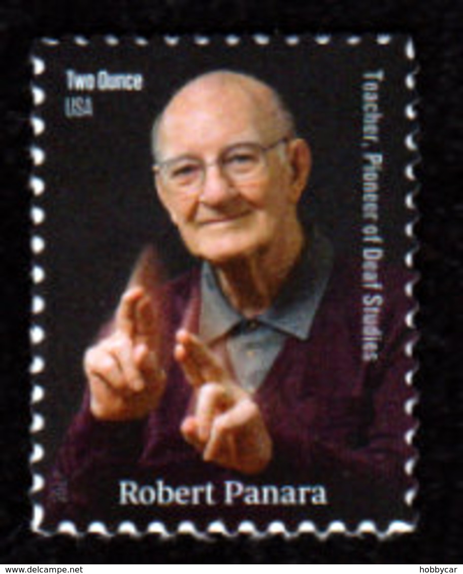 USA, 2017 Scott #5191, Robert Panara, Pioneer And Teacher In Deaf Studies, Second Ounce Rate (70c), MNH, VF - Unused Stamps