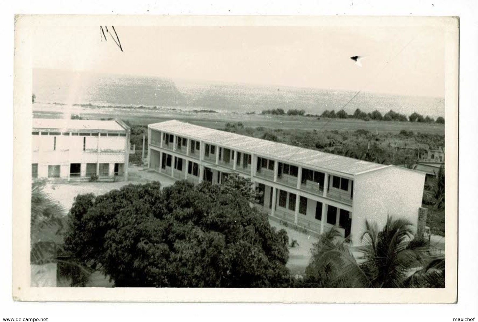 Carton Photo - Moroni - Collège, Vue D'avion -  Pas Circulé - Comores