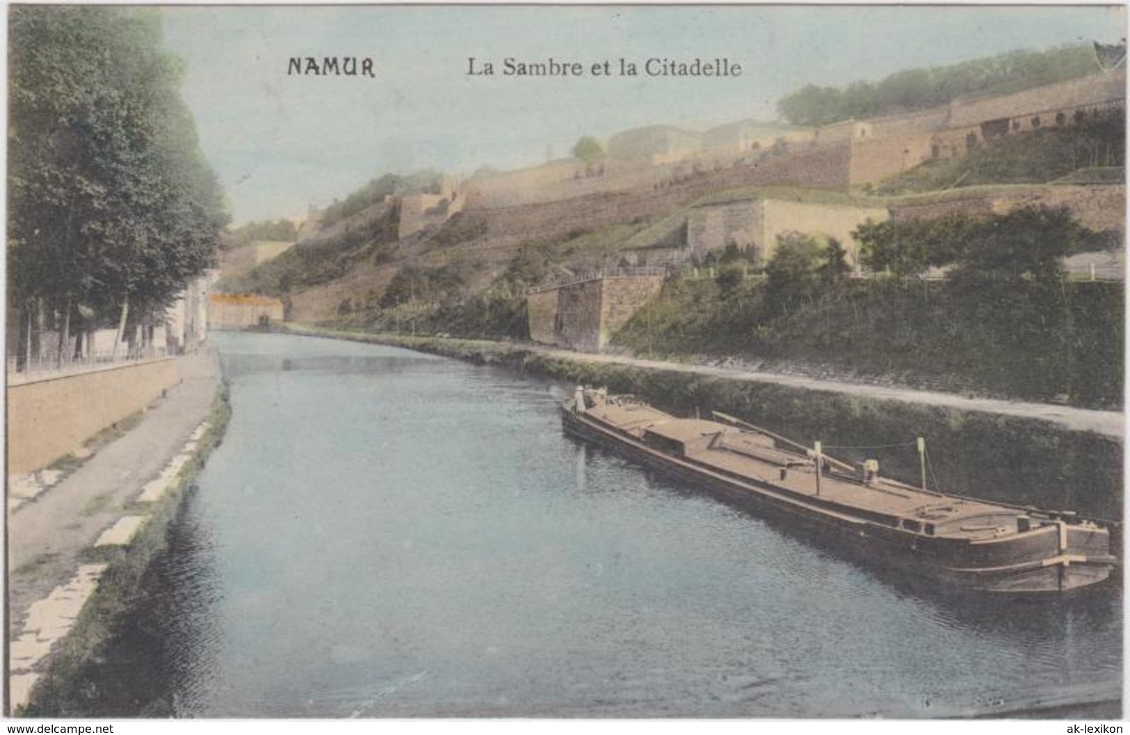 Postkaart Namur Namen La Sambre Et La Citadelle 1913 - Namur