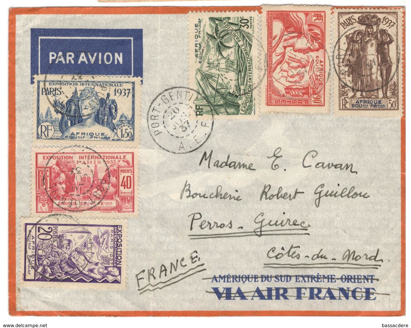 21227 - EXPOSITION PARIS  1937 - Lettres & Documents