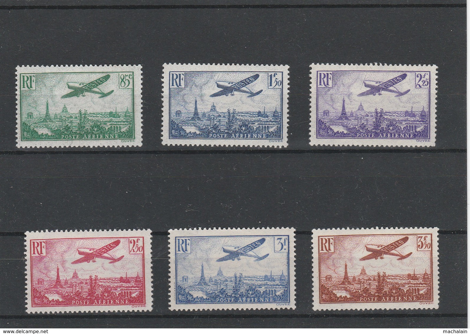 P.A N° 8 à 13 Neufs* 1936 - 1927-1959 Postfris