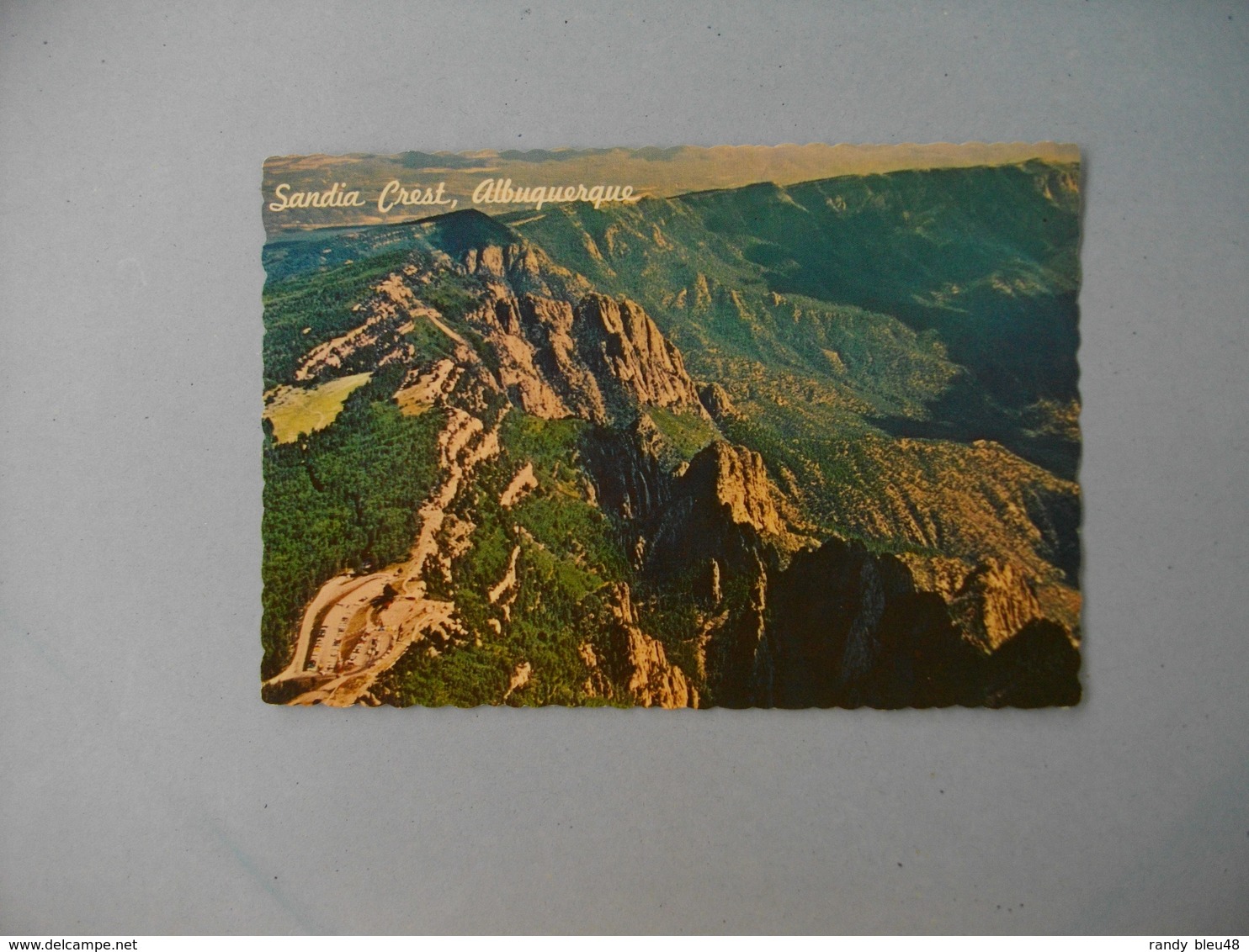 ALBUQUERQUE  -  Sandia Crest    -  Nouveau Mexique  -  Etats Unis - Albuquerque