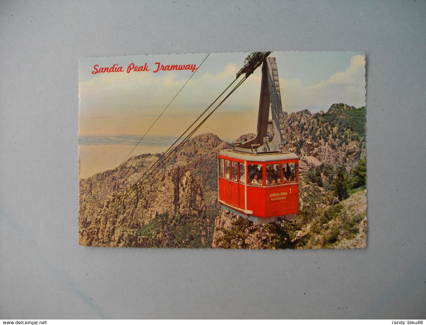 ALBUQUERQUE  -  Sandia Peak Aerial Tramway    -  Nouveau Mexique  -  Etats Unis - Albuquerque