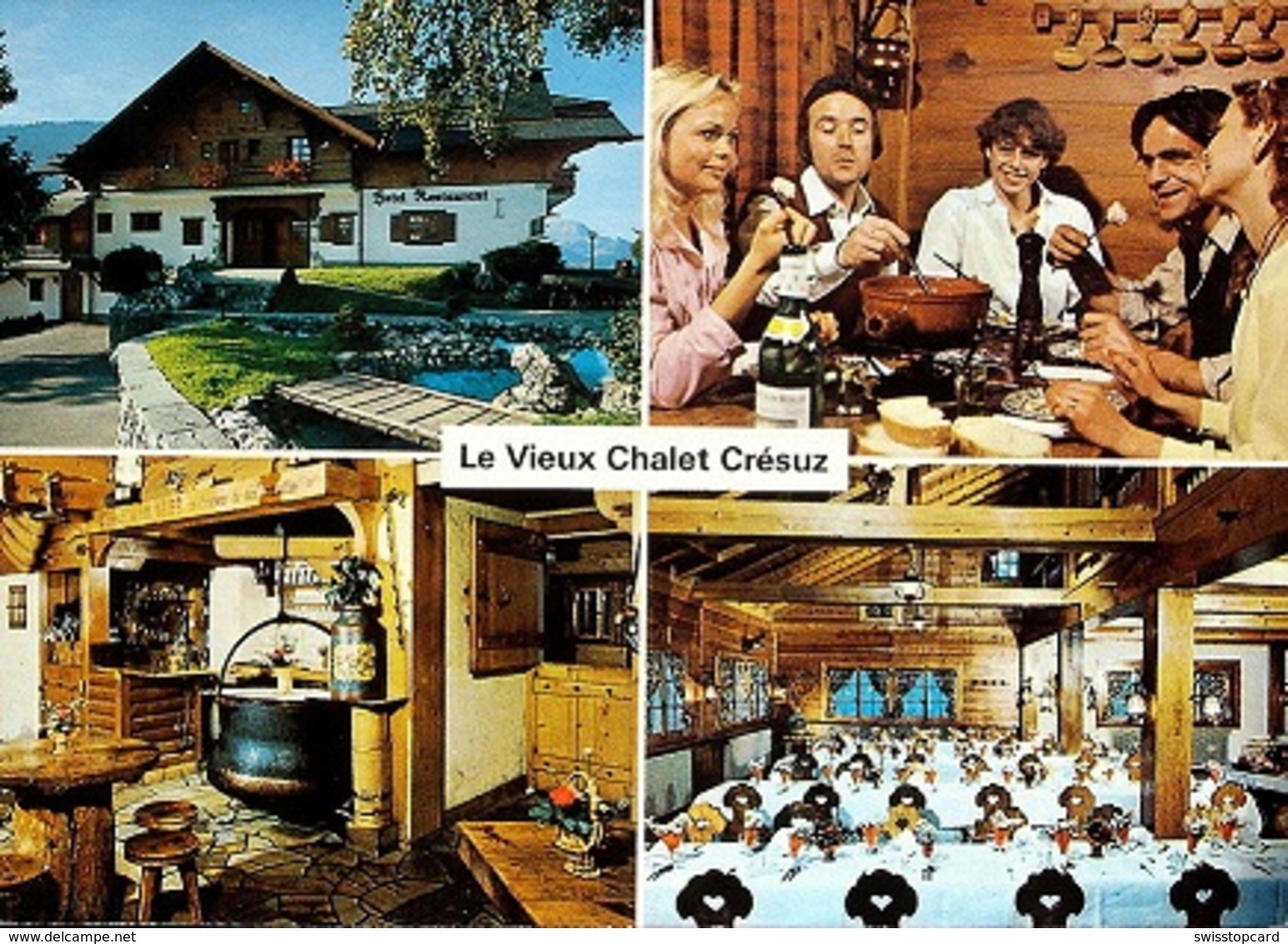 CRÉSUZ Hôtel Restaurant Le Vieux Chalet - Crésuz