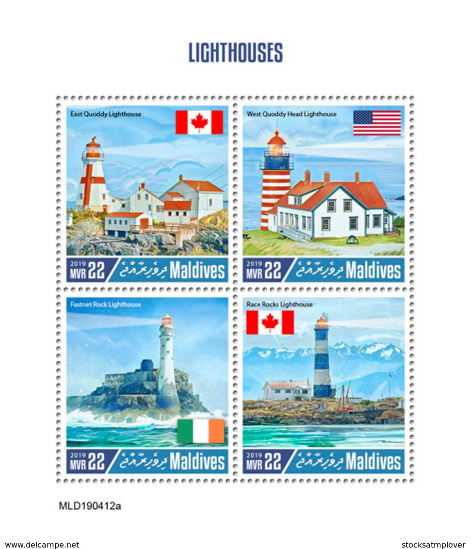 Maldives  2019  Lighthouses  S201907 - Maldives (1965-...)