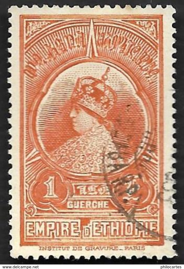 ETHIOPIE  1931   -  YT 202  - Oblitéré - Ethiopie