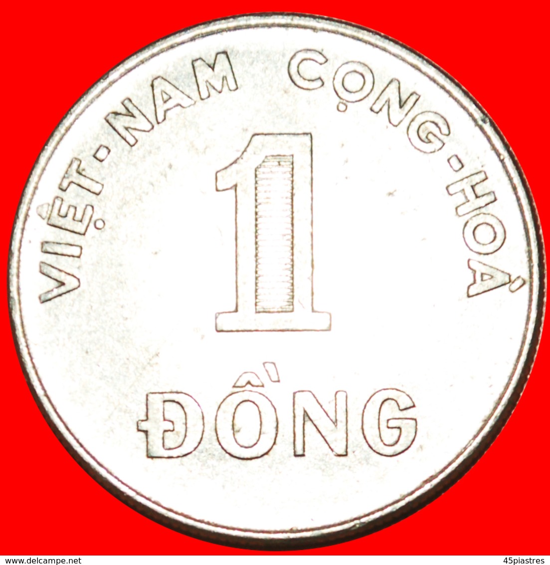 + RICE: SOUTH VIETNAM ★ 1 DONG 1971 MINT LUSTER! LOW START ★ NO RESERVE! - Viêt-Nam