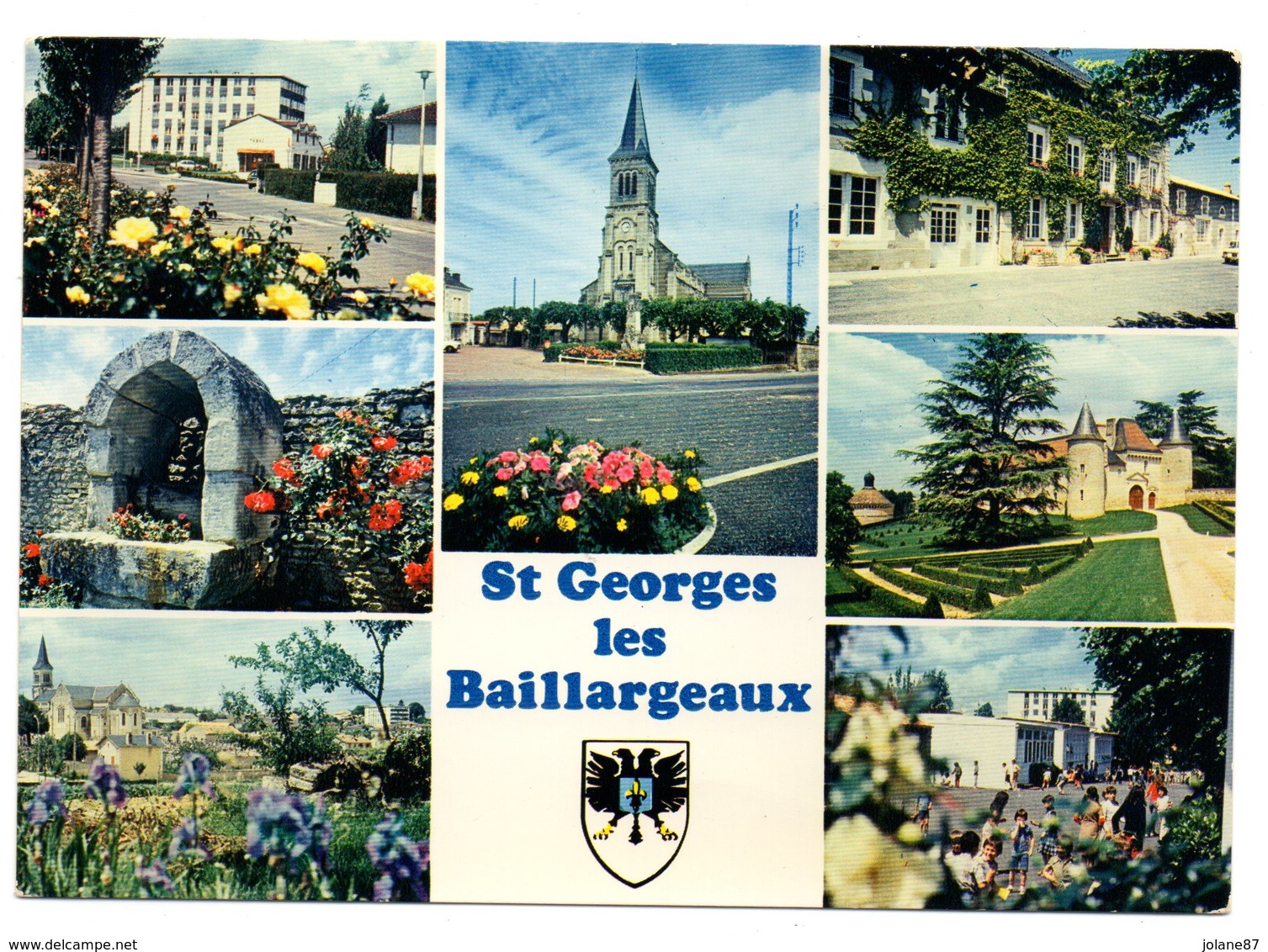 CPM      86     SAINT GEORGES LES BAILLARGEAUX        MULTIVUES - Saint Georges Les Baillargeaux