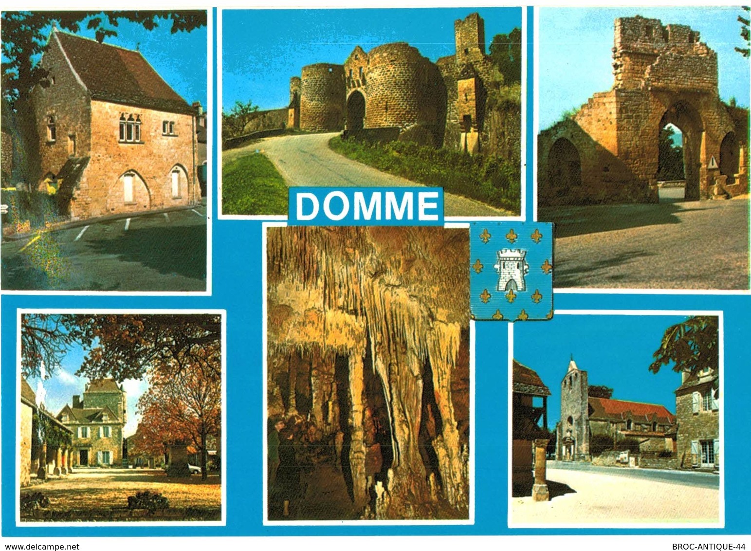 LOT N°1408 - LOT DE 65 CARTES DE DOMME