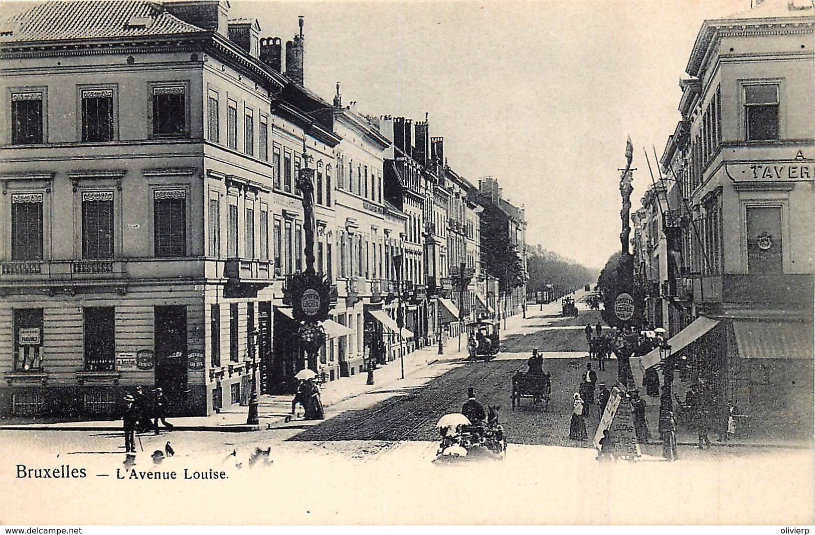 Bruxelles - L' Avenue Louise - Avenues, Boulevards