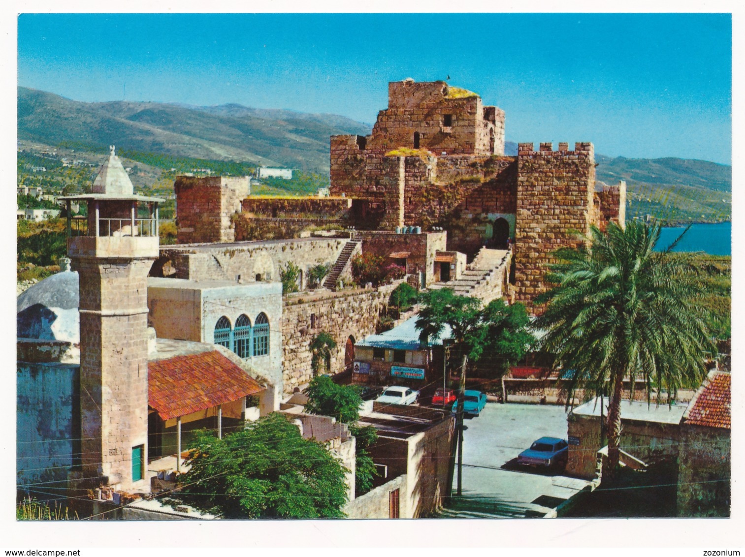 Liban Libanon Libanaise, BYBLOS Mosque And Citadel Old Postcard - Libanon