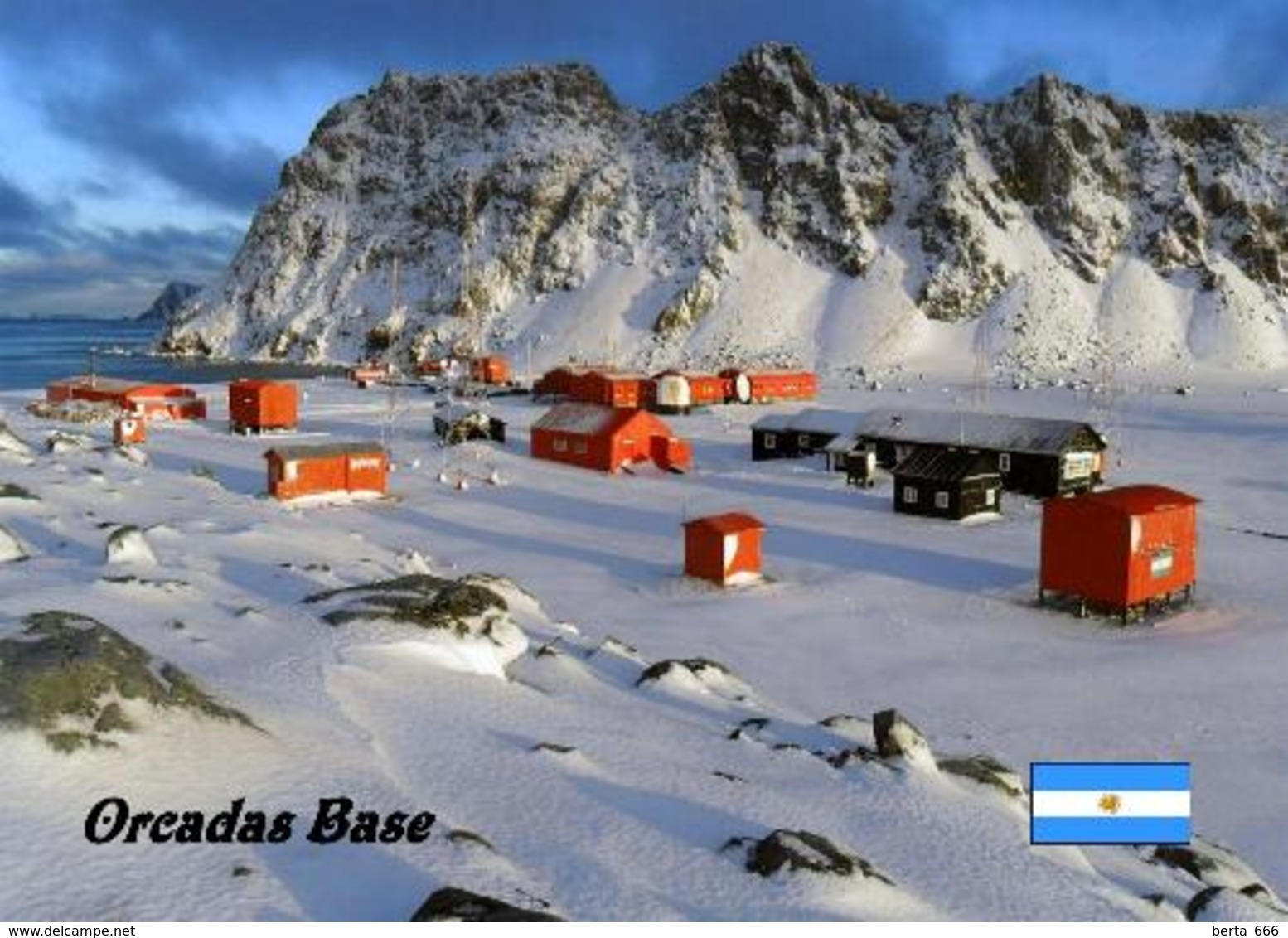 Antarctica Orcadas Base Argentina New Postcard Antarktis AK - Sonstige & Ohne Zuordnung