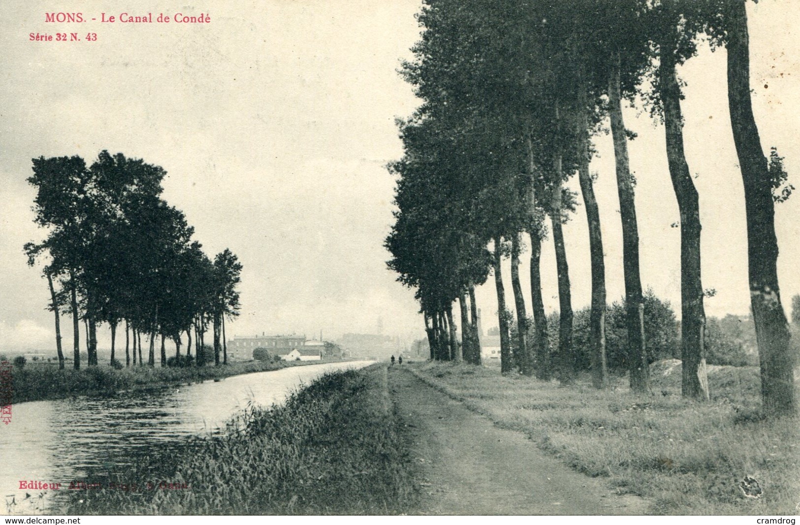 Mons Le Canal De Condé - Mons