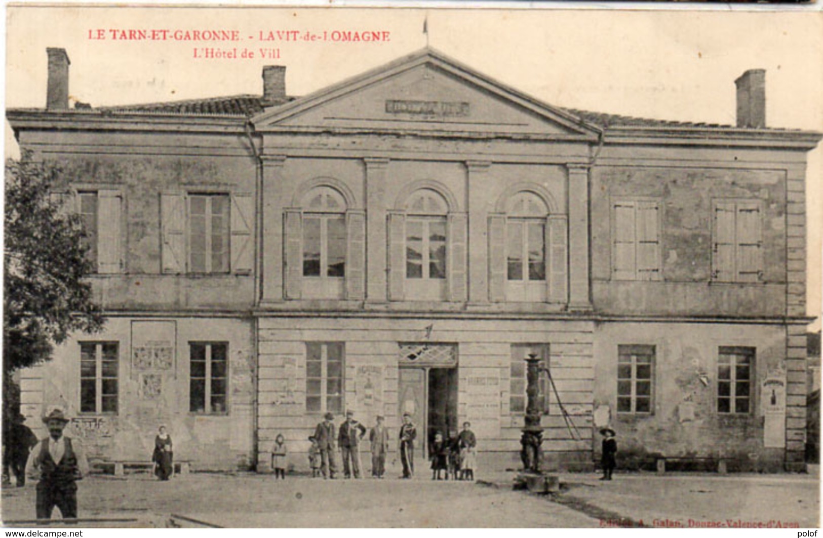 LAVIT DE LOMAGNE - L' Hotel De Ville  (115974) - Lavit