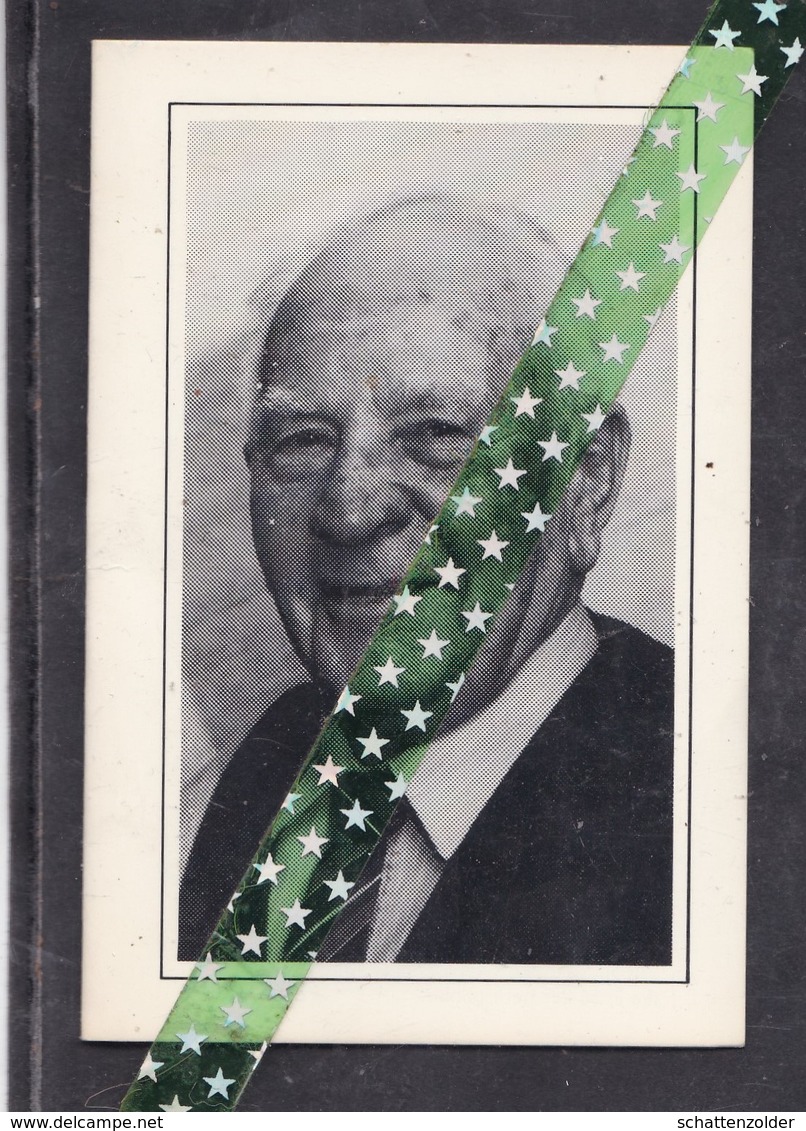 Andréas Rogge-Bearelle, Geboren Astene 1907, Overleden Kortrijk 1996 - Décès