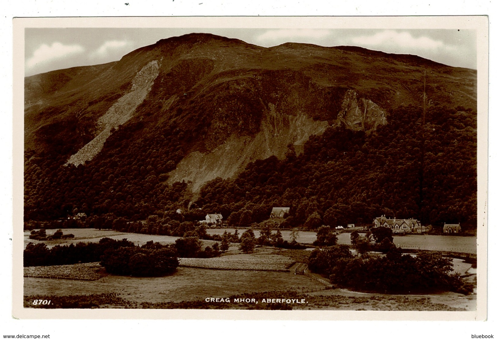 Ref 1324 - Real Photo Postcard - Creag Mhor - Aberfoyle Perthshire Scotland - Perthshire