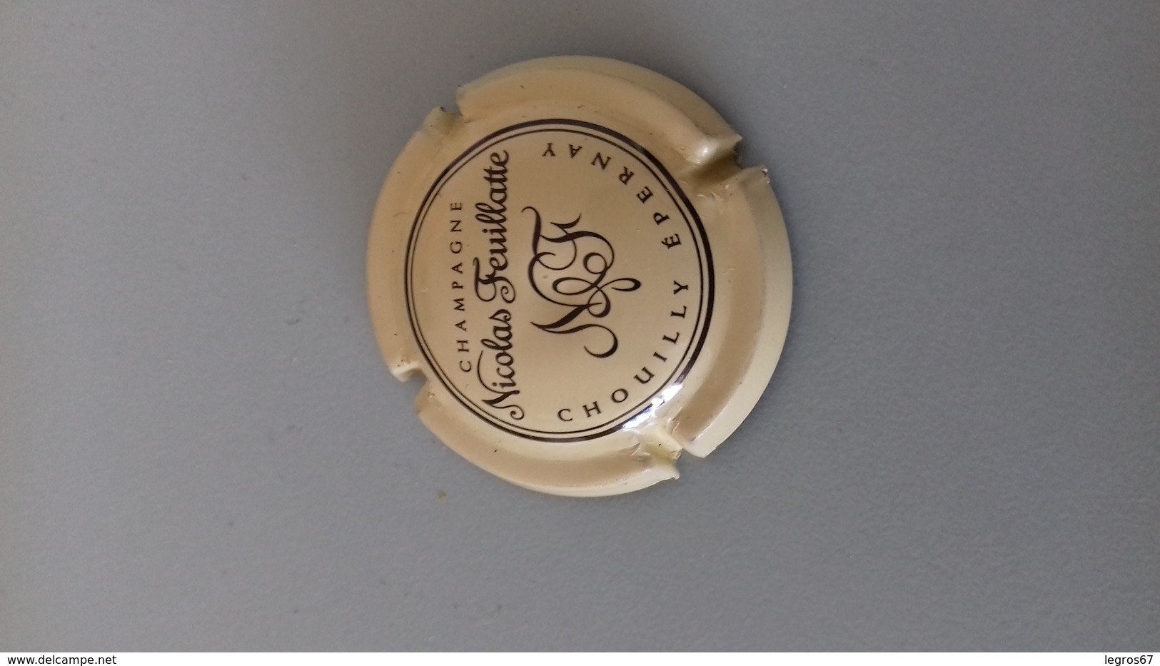 MUSELET CHAMPAGNE NICOLAS FEUILLATTE CREME - Feuillate