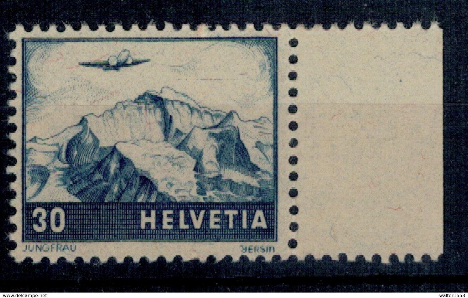 SVIZZERA SWITZERLAND SUISSE SCHWEIZ 1948 Air Mail Mi. 506 507 ** MNH UNIF.A42 A43 - Nuovi