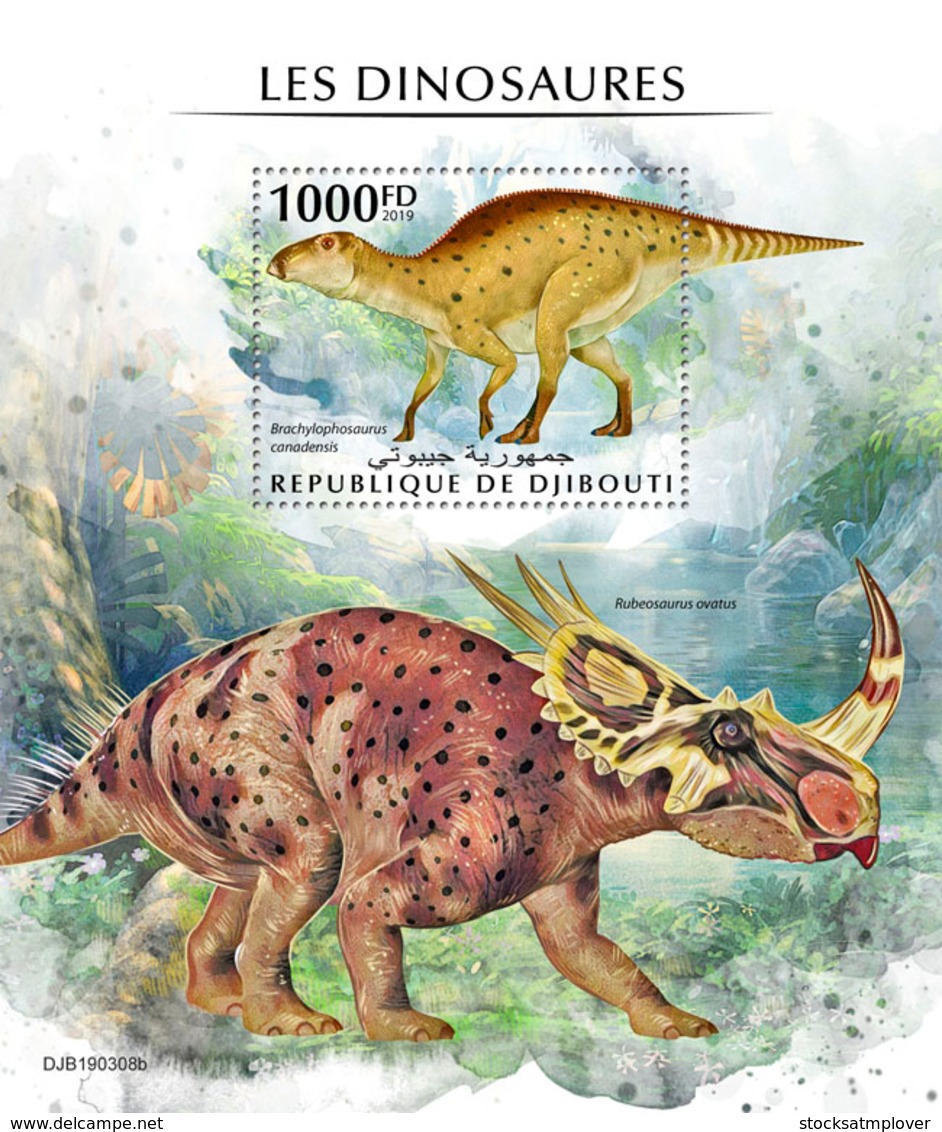 Djibouti   2019  Dinosaurs S201907 - Yibuti (1977-...)