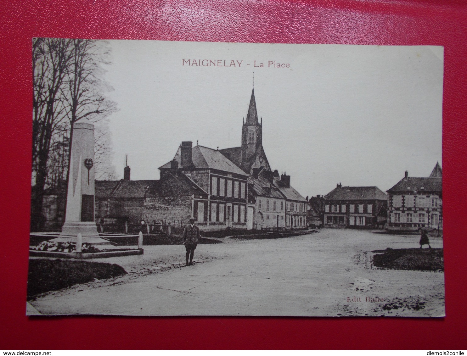 Carte Postale  - MAIGNELAY (60) - La Place (3276) - Maignelay Montigny
