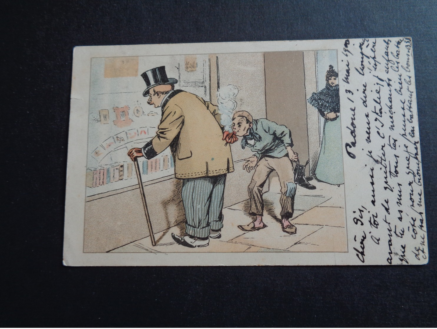 Illustrateur ( 1193 )  Pas De Signature  Humor   Humour - 1900-1949