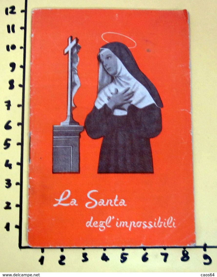 SANTA RITA LA SANTA DEGL'IMPOSSIBILI PIRONTI NAPOLI   OPUSCOLO - Religione & Esoterismo