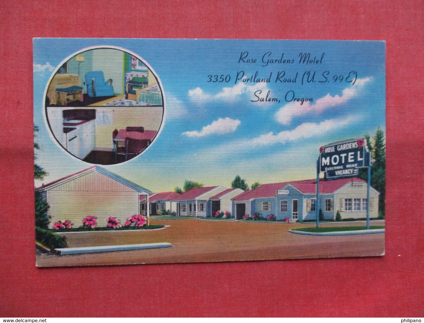 -  Rose Gardens Motel         Oregon > Salem    Ref    3566 - Salem