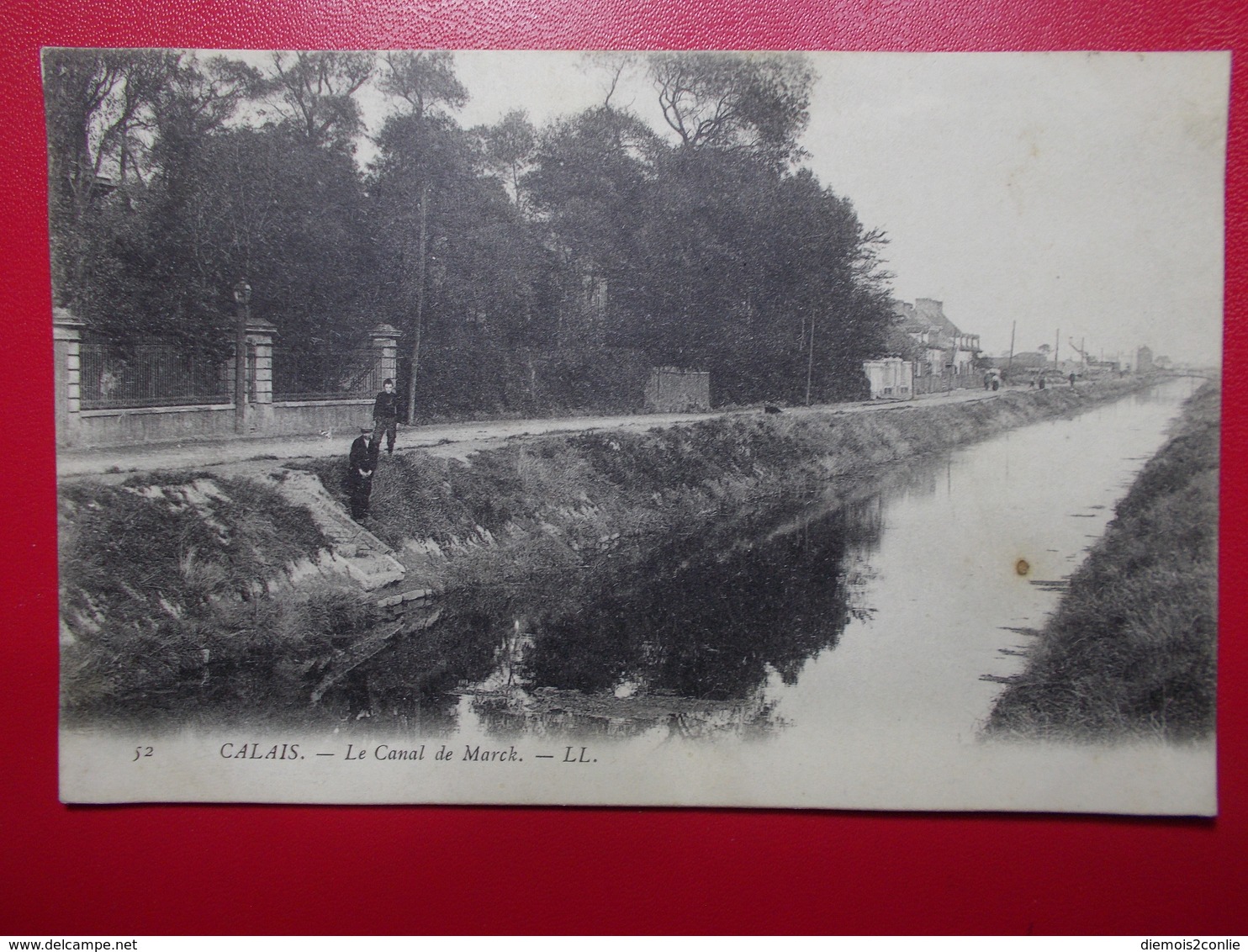 Carte Postale  - CALAIS (62) - Le Canal De Marck (3295) - Calais