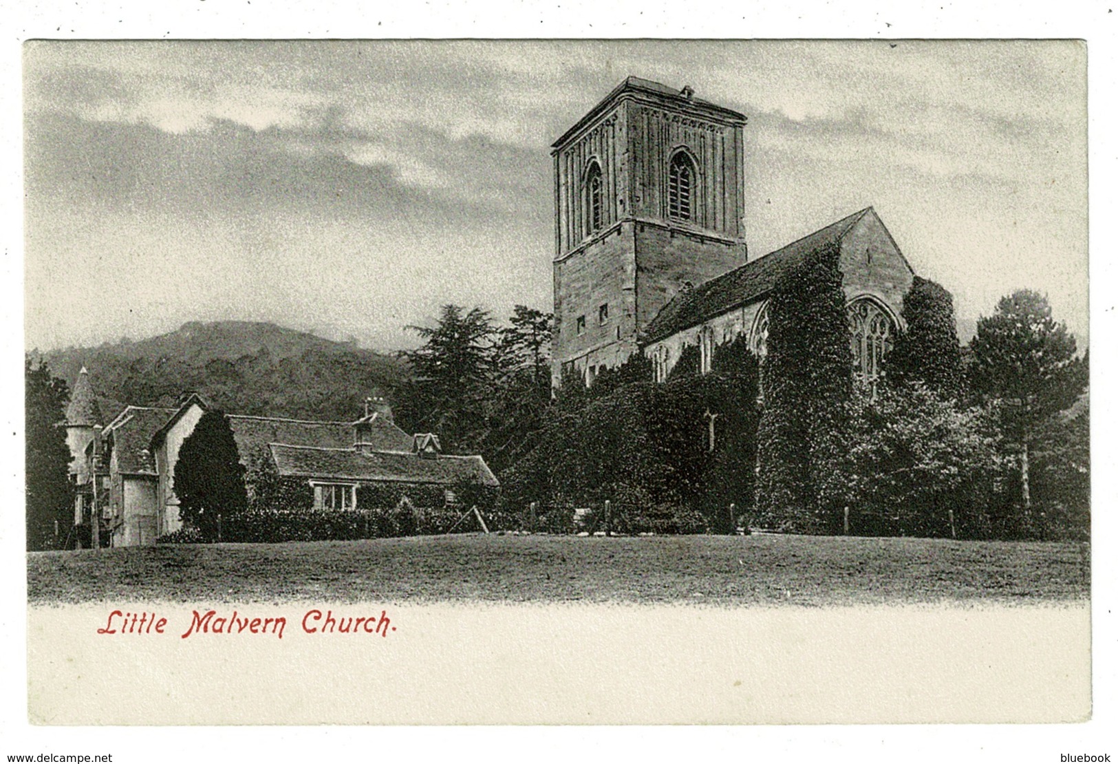 Ref 1326 - Early Postcard - Little Malvern Church - Worcestershire - Sonstige & Ohne Zuordnung