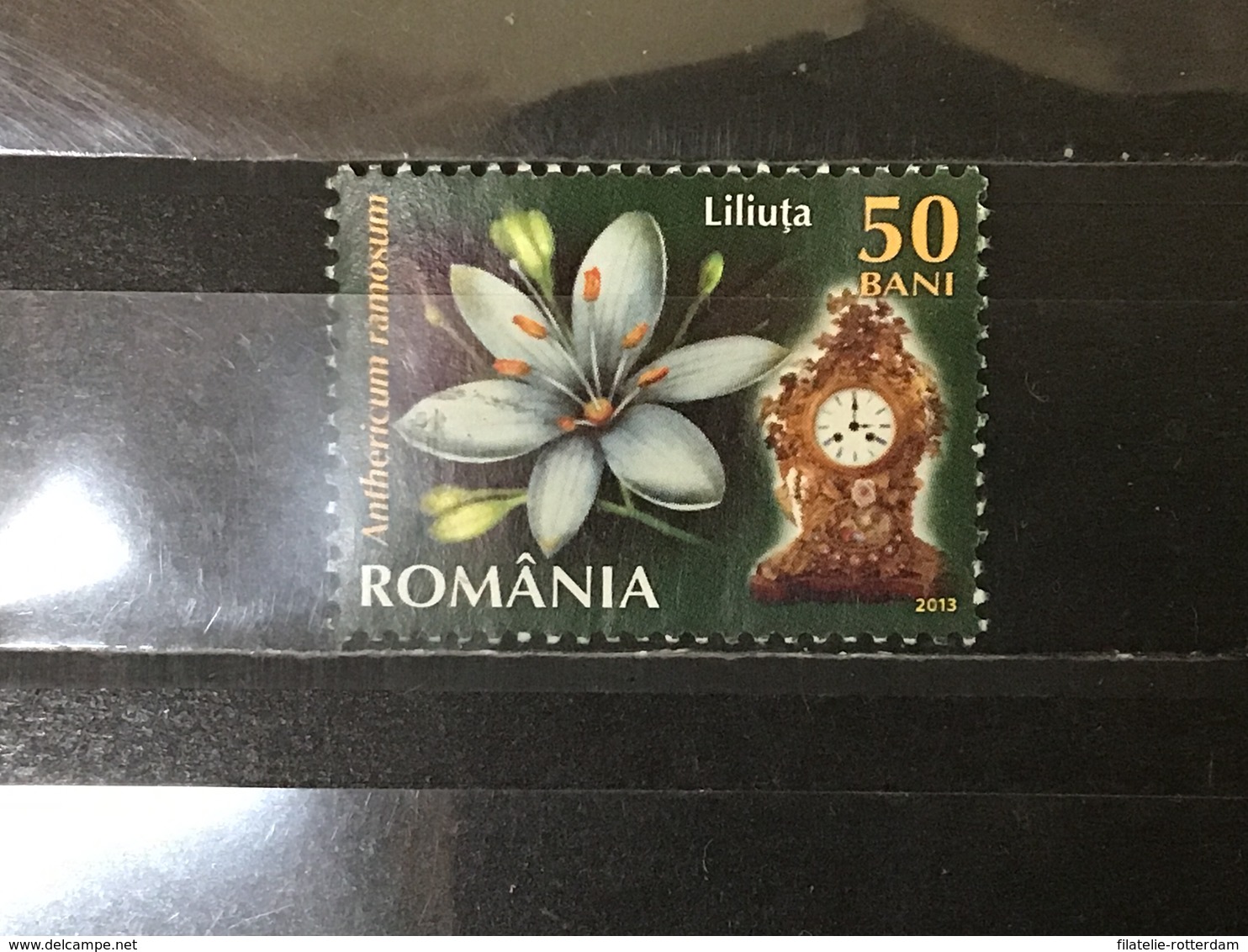 Roemenië / Romania - Bloemen En Uurwerken (50) 2013 - Used Stamps