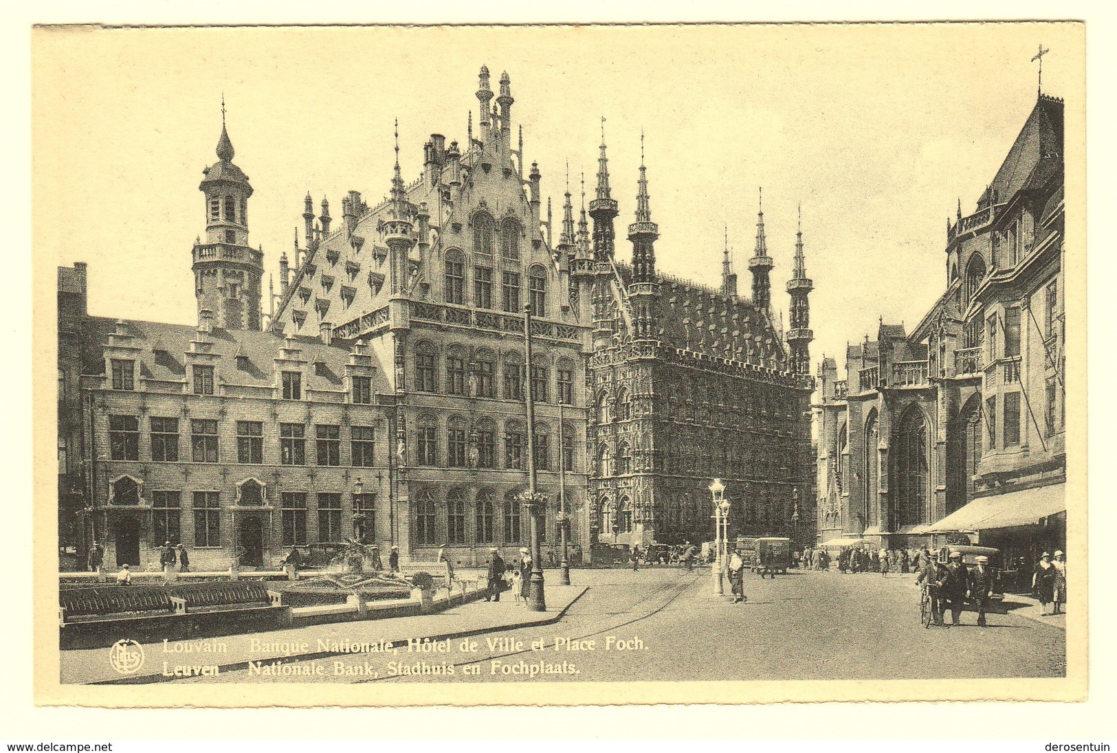 #21568	[Postkaarten] Lot van 42 postkaarten Leuven