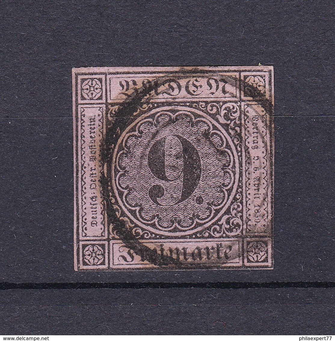 Baden - 1851 - Michel Nr. 4 B - 35 Euro - Sonstige & Ohne Zuordnung