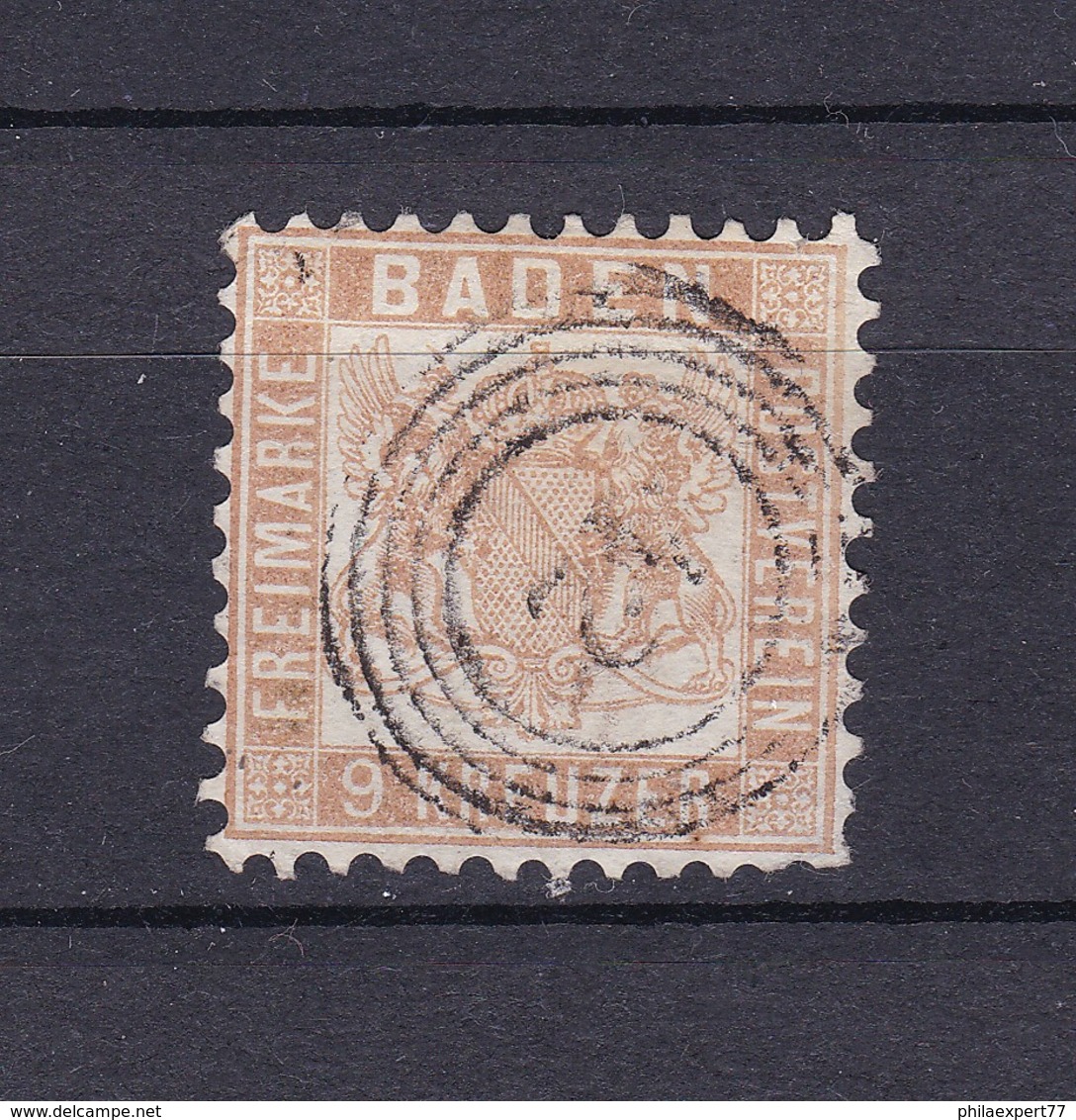 Baden - 1864 - Michel Nr. 20 B - 120 Euro - Sonstige & Ohne Zuordnung